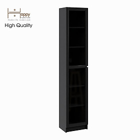 Mua  Happy Home Furniture  CATY  kệ sách 6 tầng cửa kính size nhỏ   40cm x 30cm x 202cm (DxRxC)  KSA_011