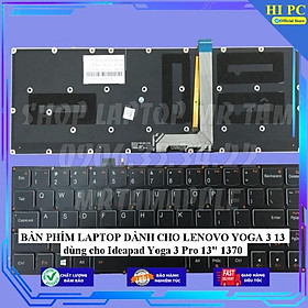 BÀN PHÍM LAPTOP DÀNH CHO LENOVO YOGA 3 13 dùng cho Ideapad Yoga 3 Pro 13