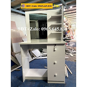 Mua Bàn Trang Điểm Nhựa Đài Loan Ngang 80cm Màu Trắng 644