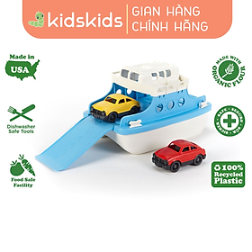 Bộ Đồ Chơi Phà Chở Xe Ô Tô Green Toys Cho Bé Từ 3 Tuổi