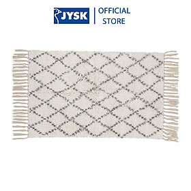 Mua Thảm phòng tắm | JYSK Hallstavik | cotton | màu tự nhiên | R50xD80cm