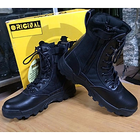 Giày Boot Nam Chiến Thuật Phong Cách Lính Mỹ Đậm Chất Quân Đội ARMY