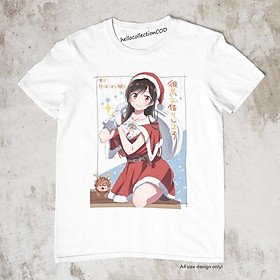 SALE Áo Thun Kanojo, Okarishimasu - Chizuru Mizuhara Cute Ver1.3 Anime Shirt