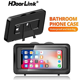 Vỏ bọc điện thoại HDOORLINK tự dính chống nước tiện dụng dành cho phòng tắm