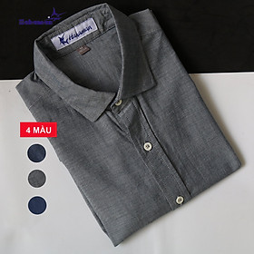 Áo sơ mi nam jean HAHAMAN cao cấp SMJ03003