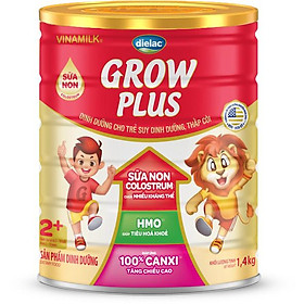 Sữa Bột Vinamilk Dielac Grow Plus 2+ (1500g / Hộp Thiếc)