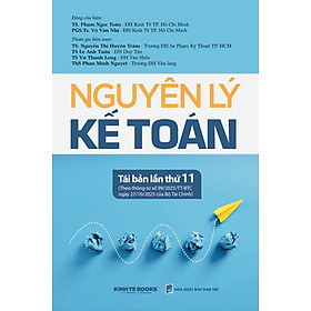 Nguyên Lý Kế Toán (TBLT11) - (Theo Thông Tư Số 99/2025/TT-BTC) - PGS TS Võ Văn Nhị