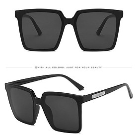 Kính mát nữ gọng vuông to, gọng mắt kính thời trang chống nắng K019 thu_sam_shop