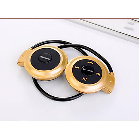 Mua tai nghe bluetooth Tai nghe Bluetooth không dây mini 503TF (2 tai tròn  vàng) ()