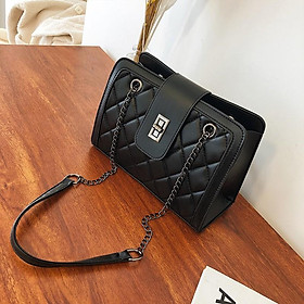 Túi đeo chéo hình thoi dung tích lớn thời trang cho nữ-Pretty bag store54