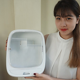 Mua Kệ mỹ phẩm cao cấp  tủ để đồ trang điểm mỹ phẩm treo tường bằng nhựa ABS