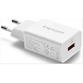 Mua Củ Sạc Spigen Essential F111 USB Wall Charger (1-Port/QC3.0/18W) - Hàng Chính Hãng