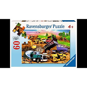 Xếp hình Puzzle Công trình xây dựng Ravensburger Construction Crowd 60 miếng