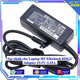 Sạc dành cho Laptop HP Elitebook 820G3 Adapter 19.5V-3.33A - Kèm Dây nguồn - Hàng Nhập Khẩu