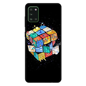 Hình ảnh Ốp lưng dành cho Samsung A31 mẫu Rubik Vũ Trụ