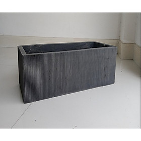 Chậu Trồng Cây Xi Măng Hình Chữ Nhật