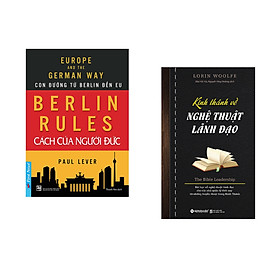 Hình ảnh Combo 2 cuốn sách: Berlin Rules - Cách Của Người Đức + Kinh Thánh Về Nghệ Thuật Lãnh Đạo