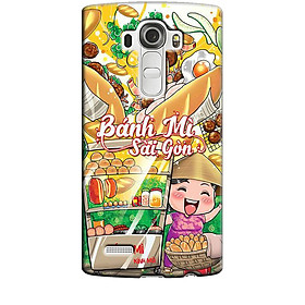 Ốp lưng dành cho điện thoại LG G4 hình Bánh Mì Sài Gòn - Hàng chính hãng