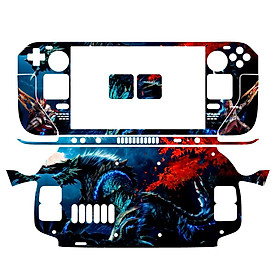 Mua Skin decal dán Steam Deck mẫu Monster (dễ dán  đã cắt sẵn chuẩn theo khuôn máy)