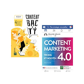 [Download Sách] Combo 2 Cuốn Content Marketing: Content Bạc Tỷ + Content Marketing Trong Kỷ Nguyên 4.0