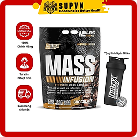 Mass Infusion Nutrex 12lbs - Sữa tăng cân hấp thu tốt cho người gầy kén ăn