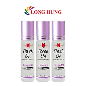 Dầu lăn giảm căng thẳng Eagle Brand Fresh On (8ml) - Hàng chính hãng
