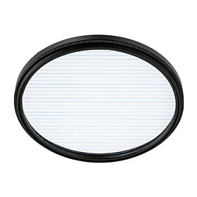 Blue Streak Filter W/Rotating  Effects Filter for DSLR Cinematice Video 58mm