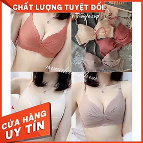 Bộ Đồ Lót Không Gọng Viền Sóng Đẩy Ngực Siêu Hot 378