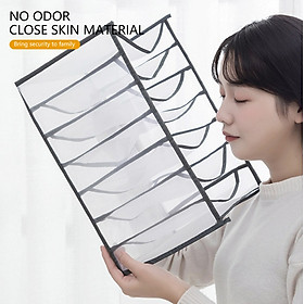 Mua Hộp Vải Chia 9 Ngăn -  Đựng Quần Jean  Áo Sơ Mi  Thun  Đồ Lót - Đa Năng - Khay Túi Vải Cao Cấp Sắp Xếp Gọn Gàng Tủ Đồ