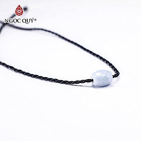 Mặt dây chuyền lu thống đá cẩm thạch A 13.1x10.5mm mệnh hỏa. mộc - Ngọc Qúy Gemstones