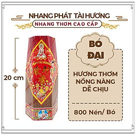 Mua Nhang Thơm Cao Cấp Phát Tài Hương Thơm Nồng Dễ Chịu Thiên Lộc - Bó 2 Tấc Đại 800 Nén