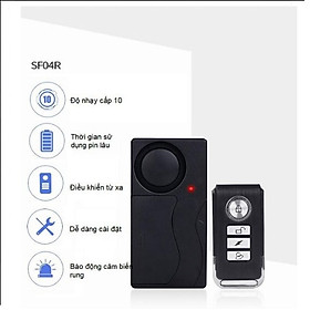Mua CHUÔNG BÁO ĐỘNG CẢM BIẾN RUNG  CÒI TÌM XE KIÊM CHỐNG TRỘM
