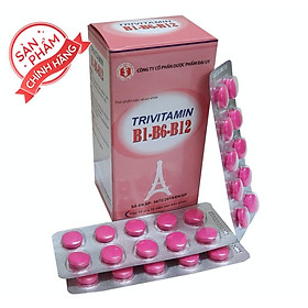 Vitamin B tổng hợp Đại Uy - Trivitamin 3B  (Hộp 10 vỉ x 10 viên nén)