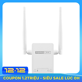 Bộ Kích Sóng Wifi Repeater 300Mbps Totolink EX200 - Hàng Chính Hãng