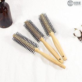 Mua Lược tròn tạo phồng sấy tạo kiểu cao cấp Hàn Quốc cho nam nữ BRITISH M  Hot Curling Ceramic Brush  33 mm tại BRITISH M Official Store