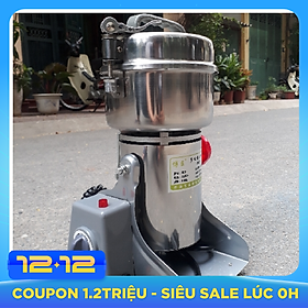 Máy xay nghiền các loại hạt ngũ cốc, thuốc bắc, thuốc nam, lá cây loại 800g