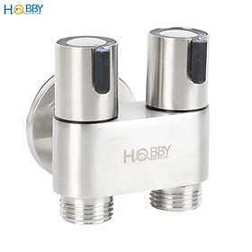 Mua Van chia nước 2 đầu cho bồn cầu và vòi xịt inox 304 Hobby home decor VIN5