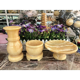 Mua Bộ đồ thờ cúng đá ngọc hoàng long