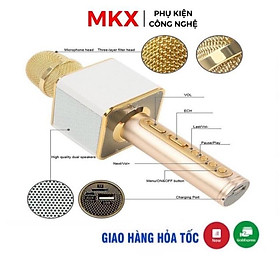 Mua Mic hát Bluetooth magic SD-08  micro không dây mini  có sạc pin dung lượng 1500mAH