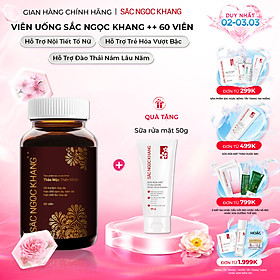 Viên Uống Sắc Ngọc Khang ++ chống lão hóa da, giảm nám, tàn nhang cao cấp (Hộp 60 Viên)