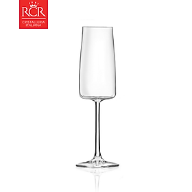 Mua Ly Rượu Vang Thuỷ Tinh Pha Lê Ý RCR – Essential Flute 300ml