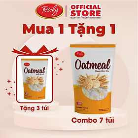 Combo 7 gói bánh yến mạch mini vị phô mai 35g