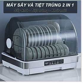 Tủ sấy chén, tia UV khử trùng, khử mùi 300W