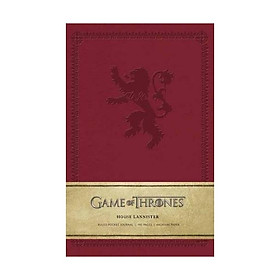 Game of Thrones: House Lannister Ruled Pocket Journal