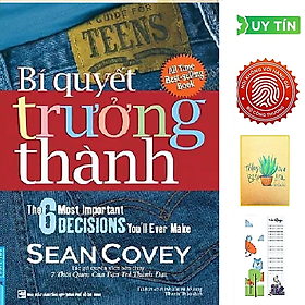 Bí Quyết Trưởng Thành - 7 Thói Quen Của Bạn Trẻ Thành Đạt (Tặng Kèm Bookmark CÚ MÈO + SỔ TAY XƯƠNG RỒNG) 