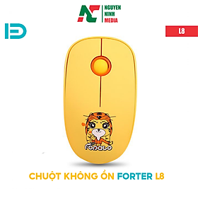 Chuột Không Dây Forter L8 Yellow (Màu Vàng) - Hàng Chính Hãng