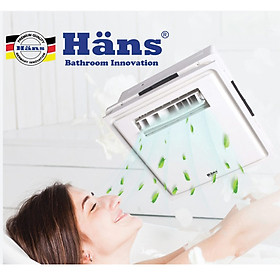 Mua Quạt mát âm trần Hans H10S-công tắc- hàng chính hãng