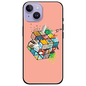 Ốp lưng dành cho Iphone 14 - Iphone 14 Plus - Iphone 14 Pro - Iphone 14 Pro Max - Rubik Cube