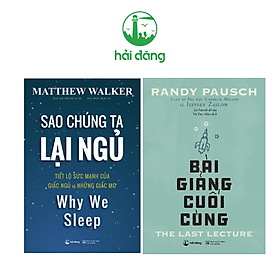 Combo Sao chúng ta lại ngủ + Bài giảng cuối cùng