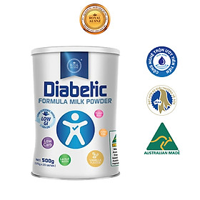 Sữa Hoàng Gia Úc DIABETIC FORMULA MILK POWDER Dành Riêng Cho Người Tiểu Đường ROYAL AUSNZ 500g